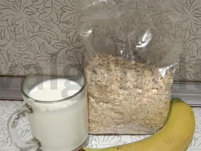 "Herculean" košė su bananais Žingsnis 1