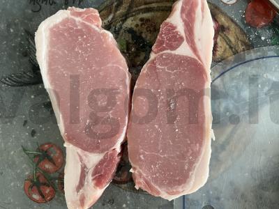 Kepta kiauliena su grikiais Žingsnis 1