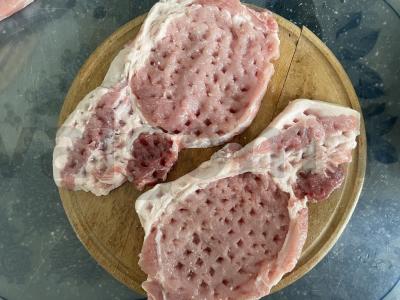 Kepta kiauliena su grikiais Žingsnis 2