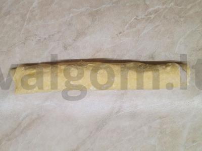 Naminiai rožiniai sausainiai Žingsnis 2