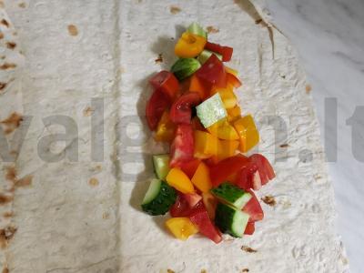 Barbekiu šašlykai su kiauliena Žingsnis 4