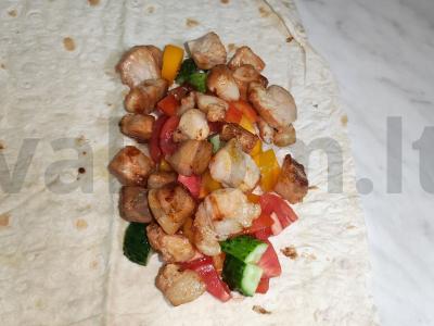 Barbekiu šašlykai su kiauliena Žingsnis 5