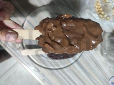 Žemės riešutų sviestas ir žemės riešutų beprotybė Žemės riešutų sviesto pudingo tortas Žingsnis 6