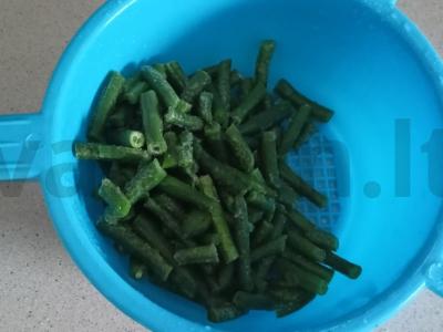 Pupelių troškinys su kiaušiniais Žingsnis 1