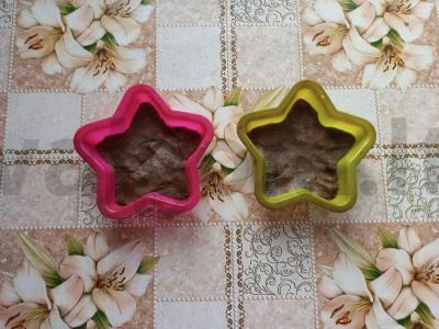 Kokosų sausainiai su kakava Žingsnis 3