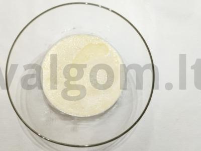 Blynai su kopūstų ir mėsos įdaru Žingsnis 1