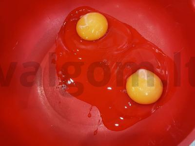 Namų sūrio pyragėliai su manų kruopomis Žingsnis 1