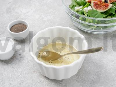 Salotos su figomis ir feta sūriu Žingsnis 2
