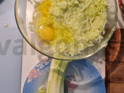 Kabaczkowe placki z mąki ryżowej Žingsnis 1