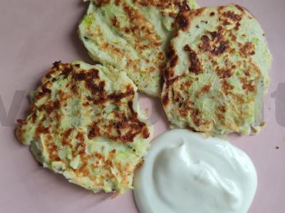 Kabaczkowe placki z mąki ryżowej pagrindine nuotrauka