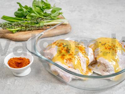 Keptas vištienos su bulvėmis Žingsnis 2