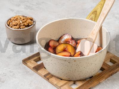 Uogienė su riešutais Žingsnis 1