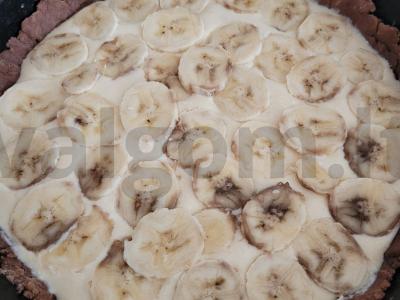 Karamelinis sūrio pyragas su bananais Žingsnis 5
