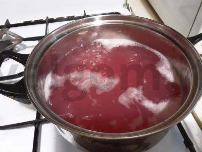 Lengvas serbentų kisielius Žingsnis 3