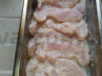 Keptas kalakutienos filė su krienų marinatu Žingsnis 3