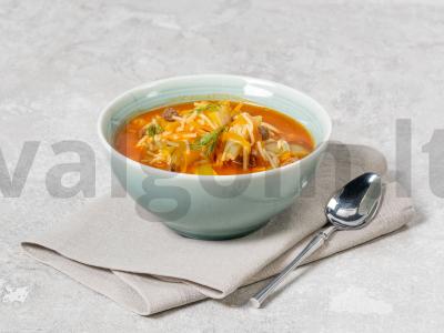 Jautienos sriuba su makaronais pagrindine nuotrauka