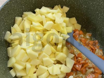 Sūrio sriuba su rūkyta vištienos krūtinėlė Žingsnis 3