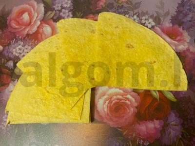 Namų pomidorų traškučiai iš sūrio tortilijos Žingsnis 1