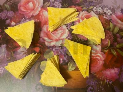 Namų pomidorų traškučiai iš sūrio tortilijos Žingsnis 2