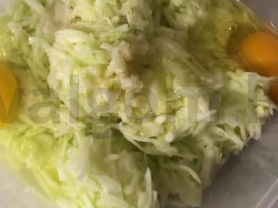 Švelniausi kabacinių blynai Žingsnis 1