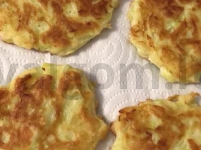 Švelniausi kabacinių blynai pagrindine nuotrauka