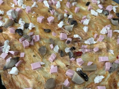 Pica su virta dešra ir vištiena didelei kompanijai Žingsnis 6