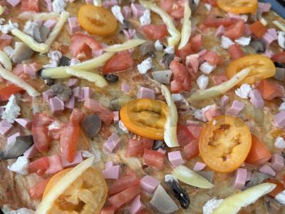 Pica su virta dešra ir vištiena didelei kompanijai Žingsnis 8