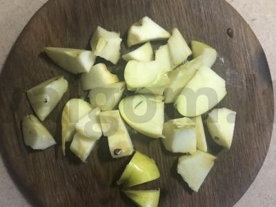 Žiemos vitaminų kompotas su obuoliais ir uogomis Žingsnis 2