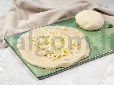 Chačapuri Megruli (su dviem sūrio rūšimis) Žingsnis 2