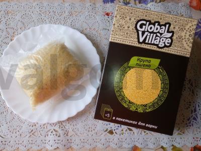 Kviečių košė su varške ir pienu Žingsnis 1