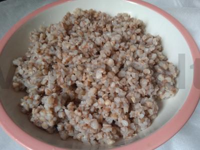 Boulė su grikiais ir kepta kiauliena Žingsnis 1