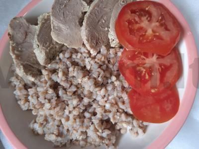 Boulė su grikiais ir kepta kiauliena Žingsnis 3