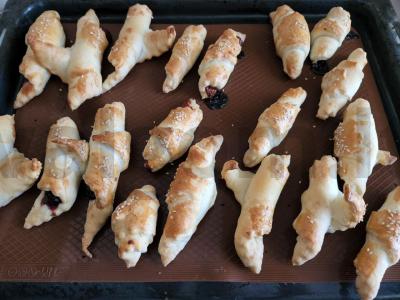 Kruasanai su uogiene Žingsnis 3