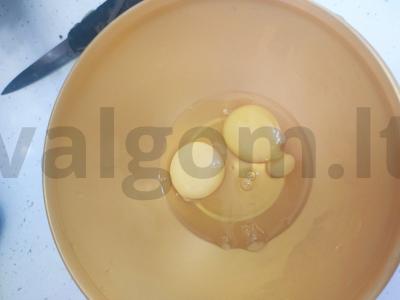 Dietiniai blynai Žingsnis 2