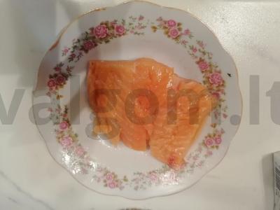 Silpnai sūdyta lašiša namuose Žingsnis 1