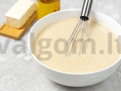 Duonos riekelė su uogiene Žingsnis 1