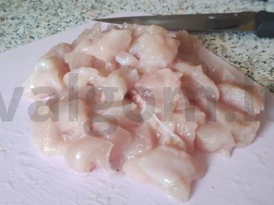 Vištienos sriuba su bulvėmis ir makaronais Žingsnis 1