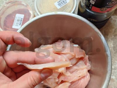 Vištienos džiovinti gabaliukai Žingsnis 2