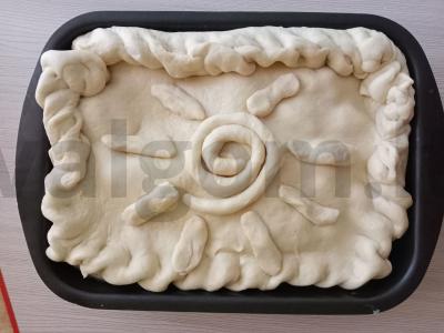 Pyragas su kalakutiena ir bulvėmis Žingsnis 9