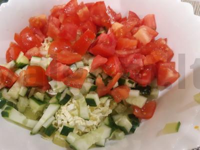 Pikantiškas salotas su avokadu ir sezamu Žingsnis 3