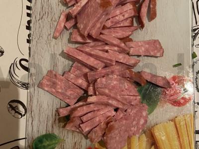 Salotos „Neolivie“ su rūkyta dešra Žingsnis 4