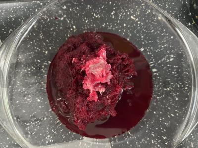 Burokėlių salotos su sūriu ir morkų griežinėliais Žingsnis 3