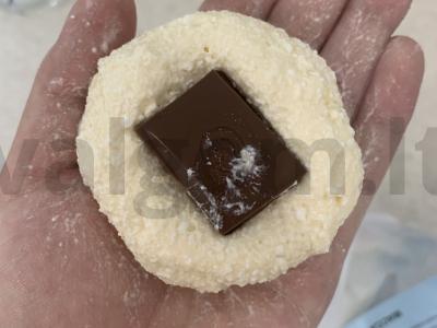 Šokoladiniai sūrio pyragėliai Žingsnis 3