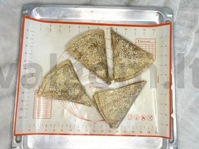 Sultingi trikampiai su vištiena ir daržovėmis Žingsnis 5