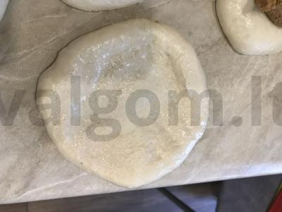 Kepti paplotėliai be įdaro Žingsnis 3