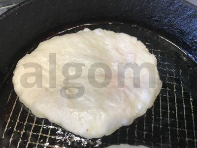 Kepti paplotėliai be įdaro Žingsnis 4