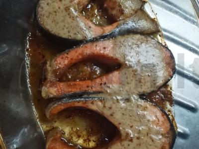 Raudonosios žuvies kepsnys su sezamo padažu Žingsnis 2