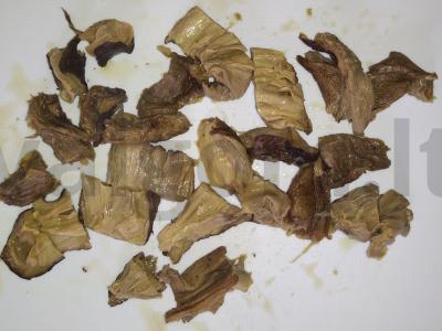 Moliūgas su grybais skėčiais, vyšniniais pomidorais ir petražolėmis Žingsnis 1