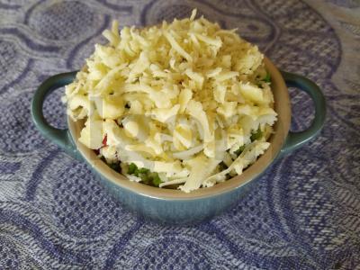 Moliūgas su grybais skėčiais, vyšniniais pomidorais ir petražolėmis Žingsnis 4