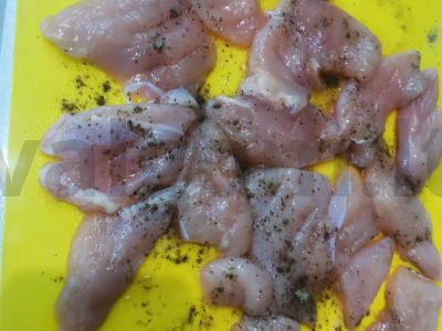 Vištienos krūtinėlė tešloje Žingsnis 1